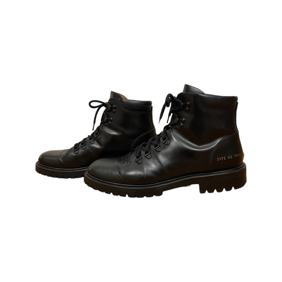 Common Projects Other - COMMON PROJECTS LEATHER HIKING BOOTS
